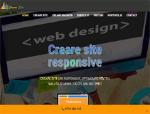 Tablet Screenshot of creare--site.com